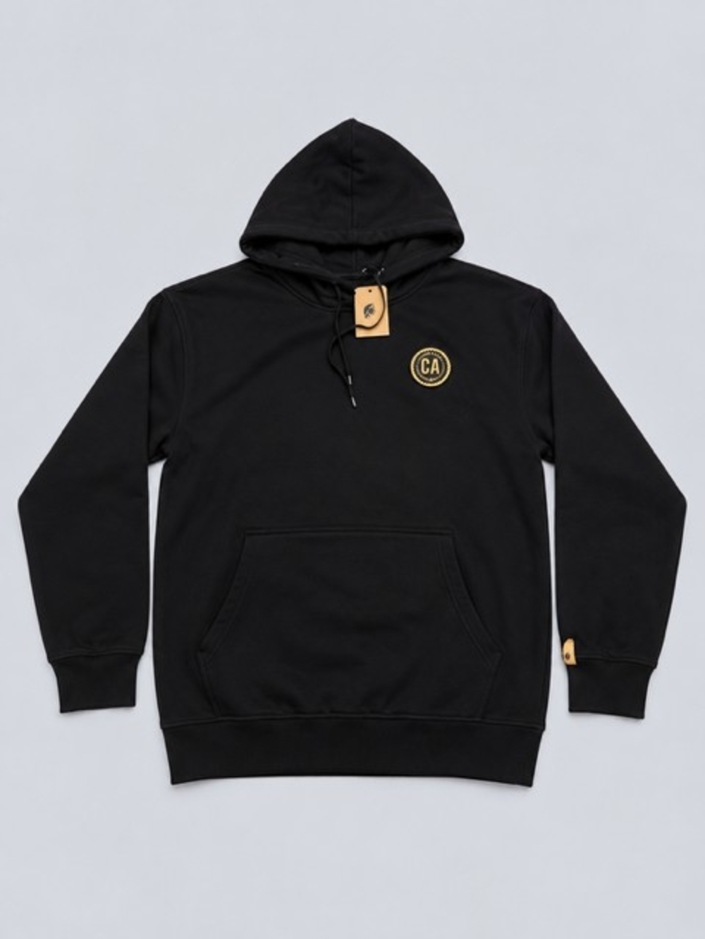 Brand New With Tags Creature Apparel Black Hooded Pullover Sweatshirt